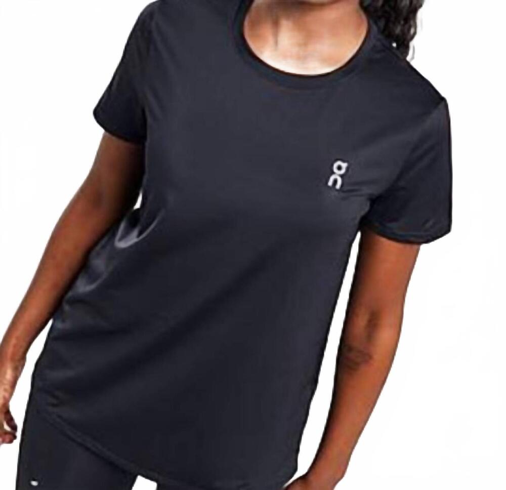 NEW ON women's core short sleeve tee in black